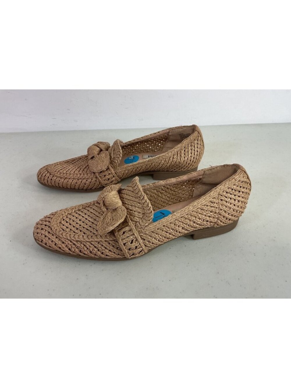 Charles David Raffia Ballet Flats Shoes Womens 7.5